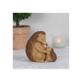 Happy Hoglet Mother and Baby Hedgehog Ornament