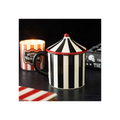 Black Striped Circus Tent Mug