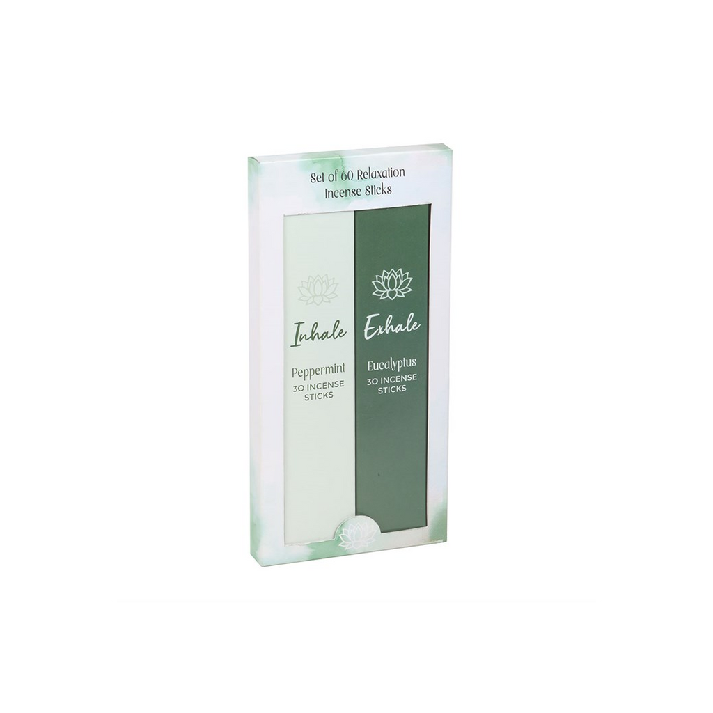 Set of 2 Inhale Exhale Incense Stick Packs