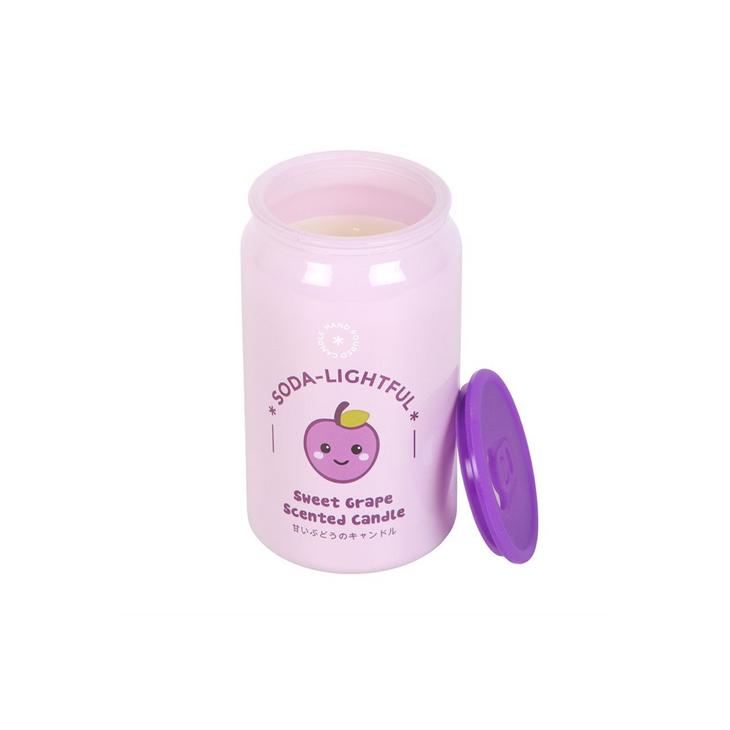 Sweet Grape Soda Can Candle