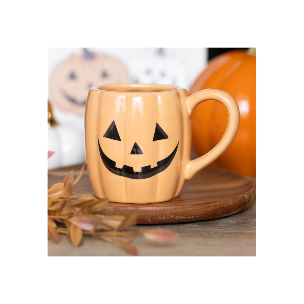Jack-o'-Lantern Pumpkin Shaped Mug