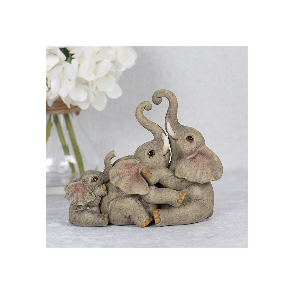 Elephant Family Ornament