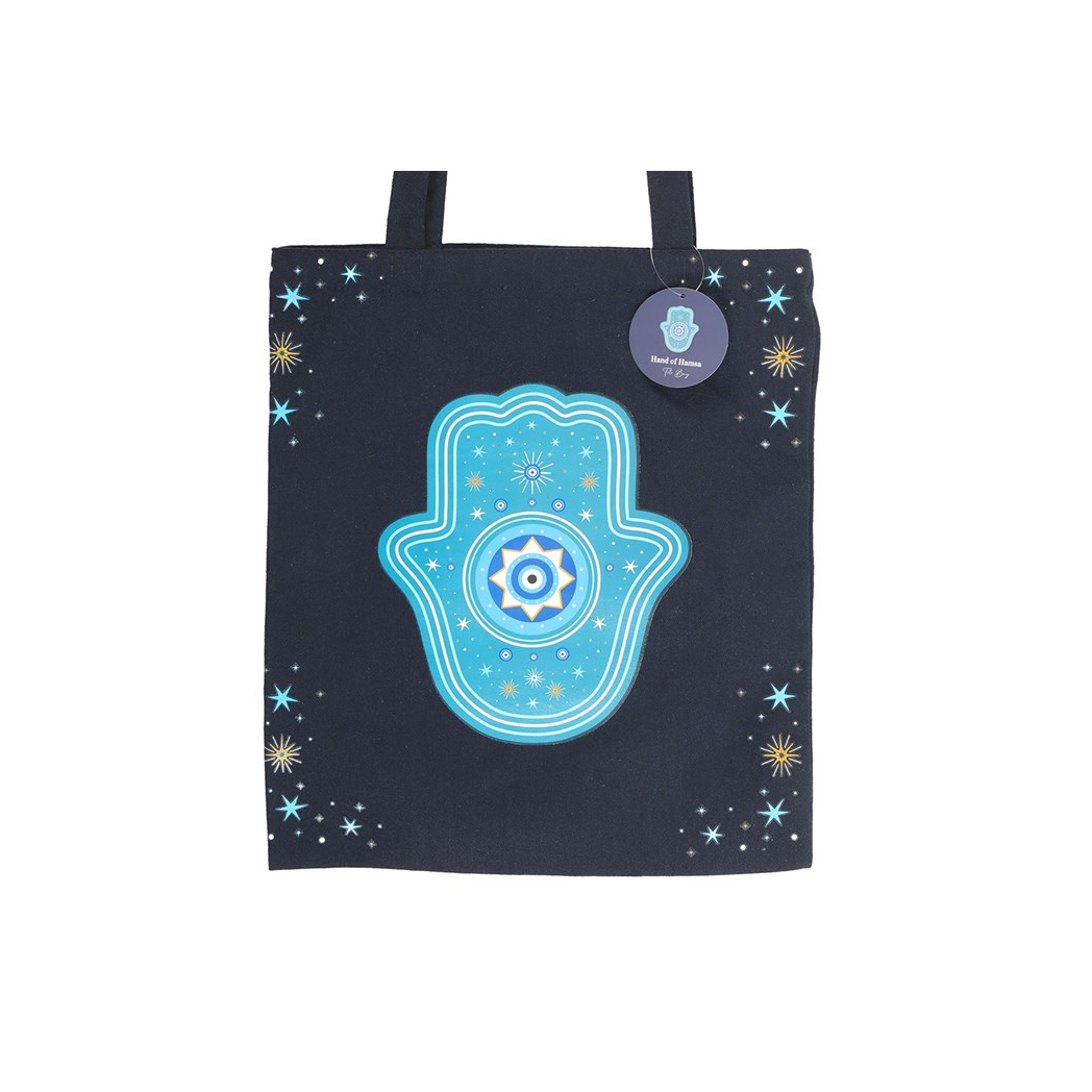 Hand of Hamsa Polycotton Tote Bag