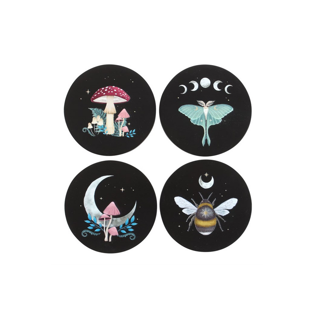 Dark Forest Coaster Set