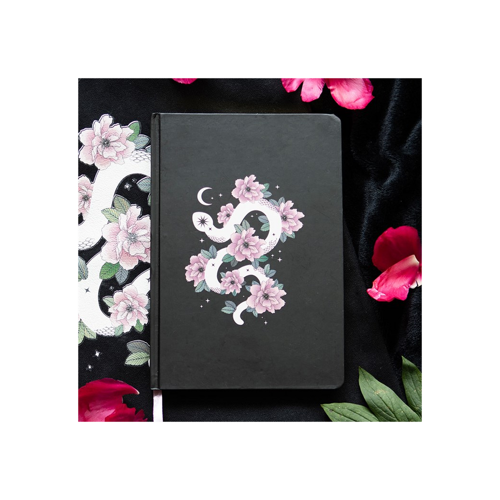 Floral Snake A5 Notebook