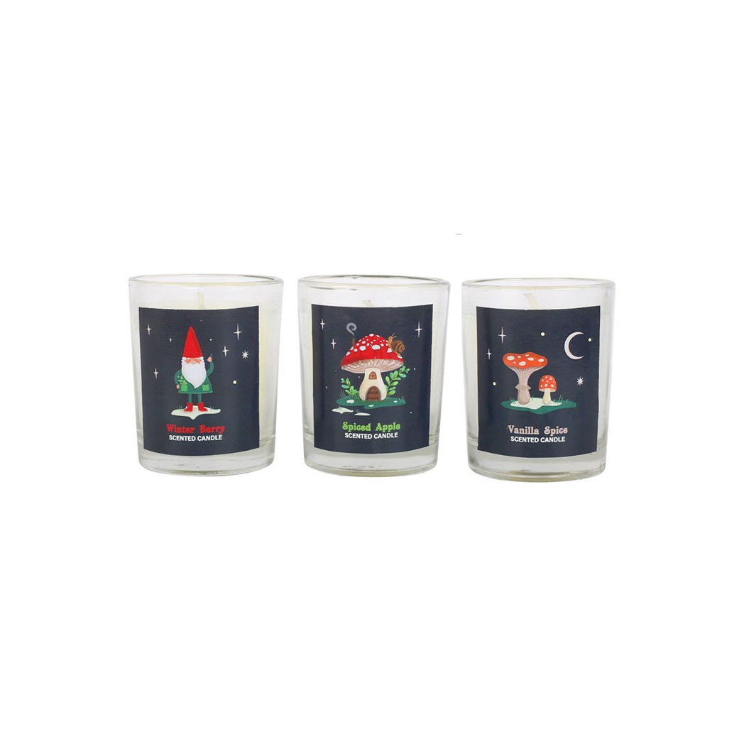 Gnome Sweet Gnome Candle Trio