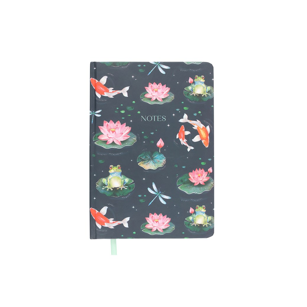 Pond Print A5 Notebook