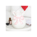 White and Pink Bow Oil Burner
