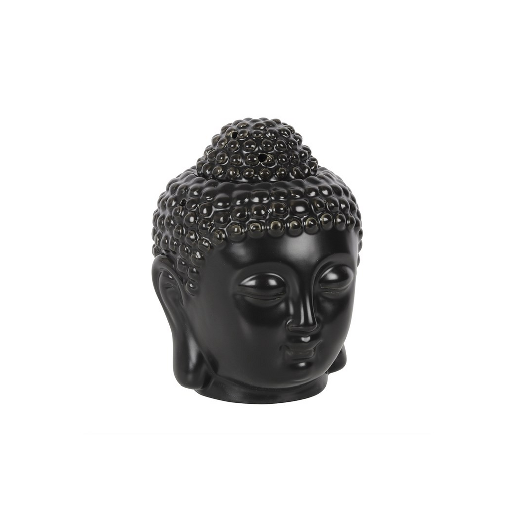Black Buddha Head Oil Burner