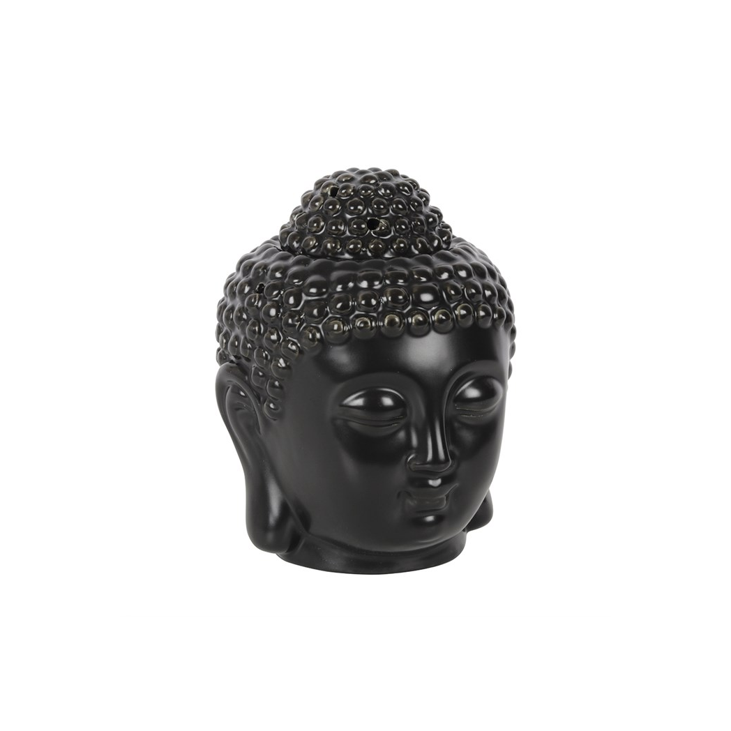 Black Buddha Head Oil Burner