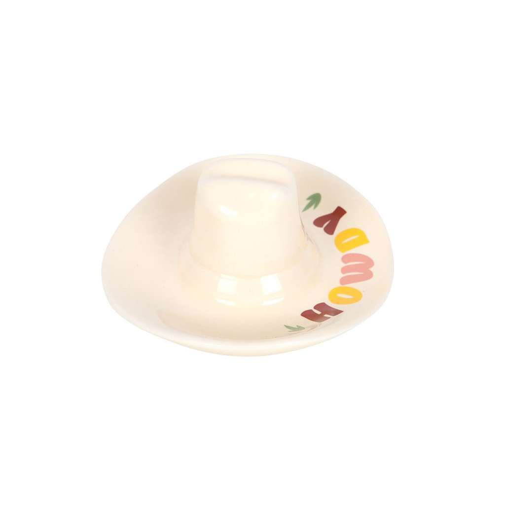 Howdy Cowboy Hat Trinket Dish