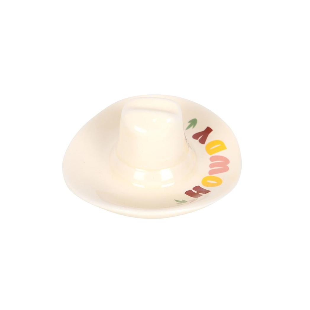 Howdy Cowboy Hat Trinket Dish