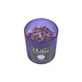 Third Eye Chakra Lavender Crystal Chip Candle