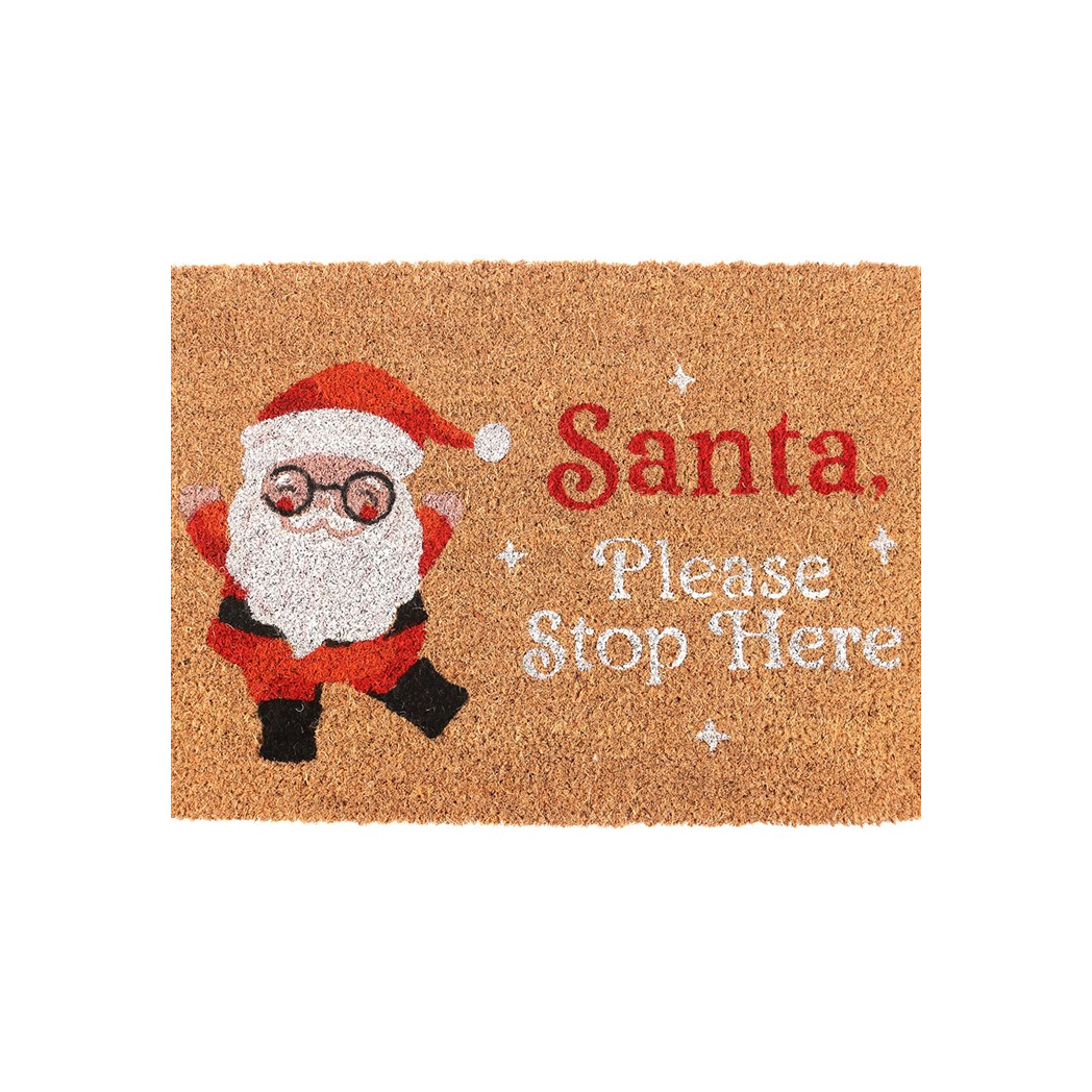 Natural Santa Claus Doormat