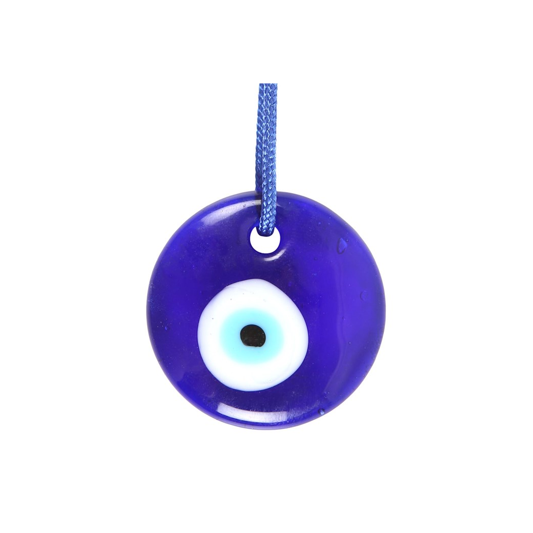 Glass All Seeing Eye Protection Charm