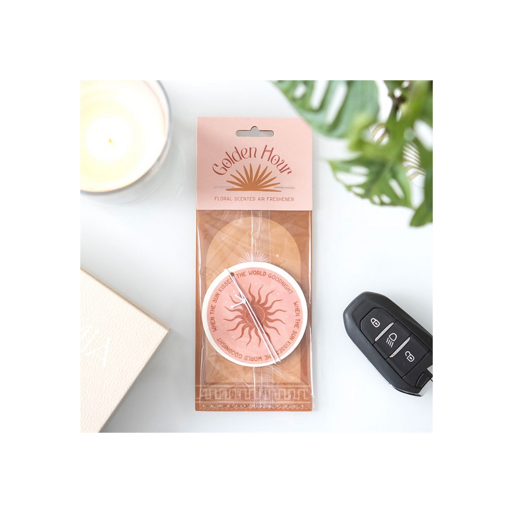 Golden Hour Sun Floral Scented Air Freshener