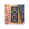 Folk Heart Keyring