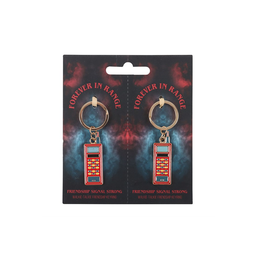 Set of 2 Friendship Walkie Talkie Keyrings
