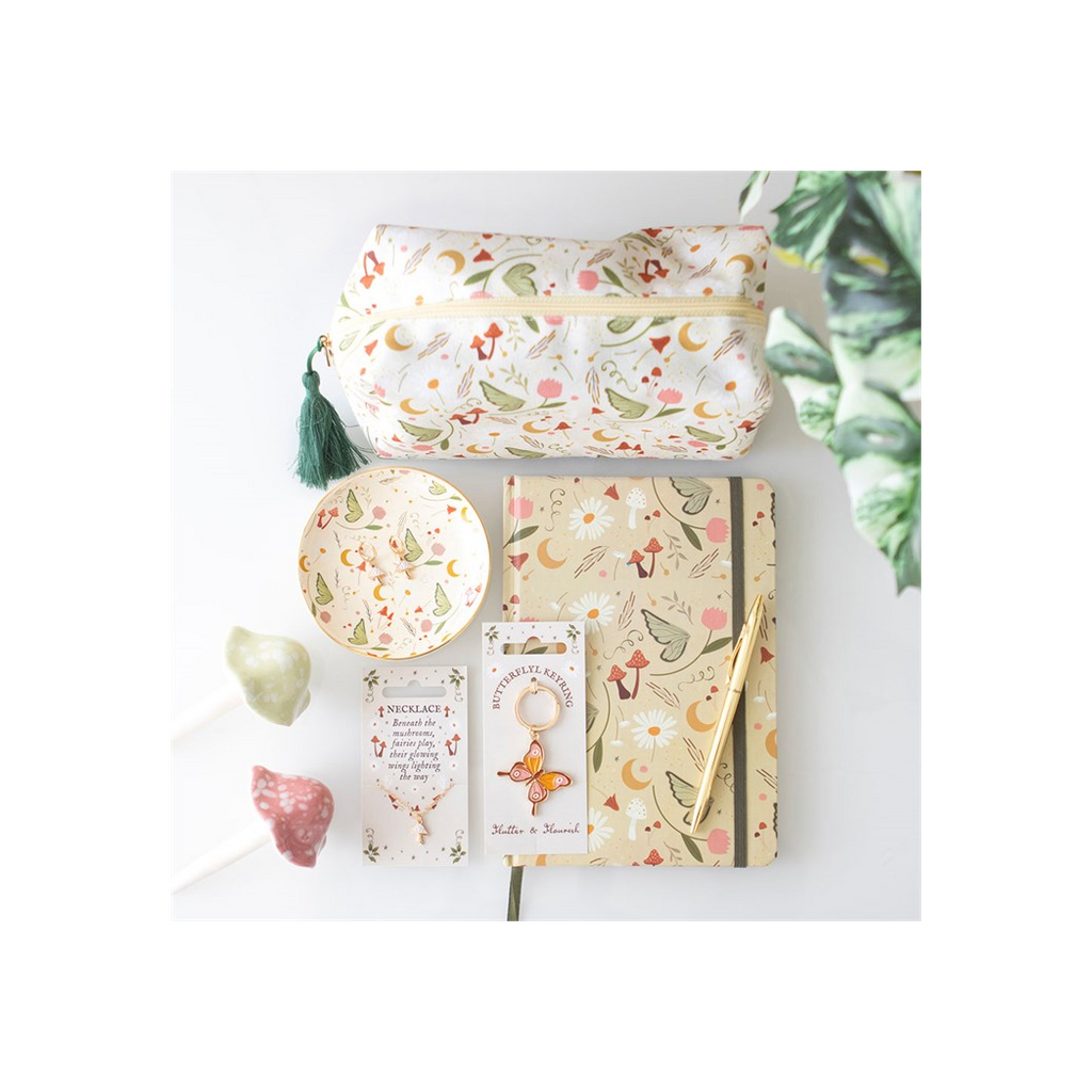 Fairy Folklore Print Makeup Bag