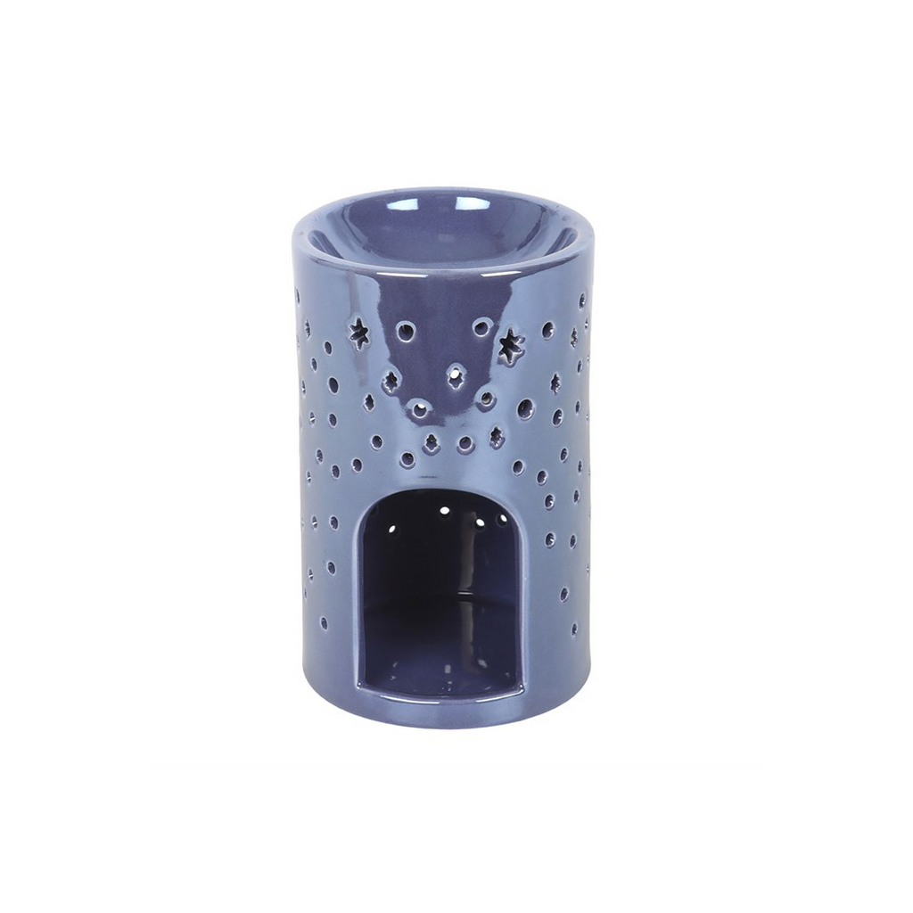 Iridescent Purple Moon Pillar Oil Burner