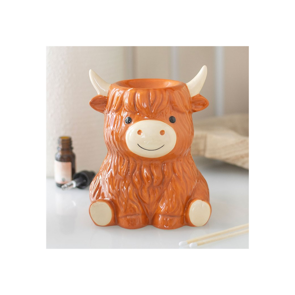 Highland Cow Oil Burner and Wax Warmer
