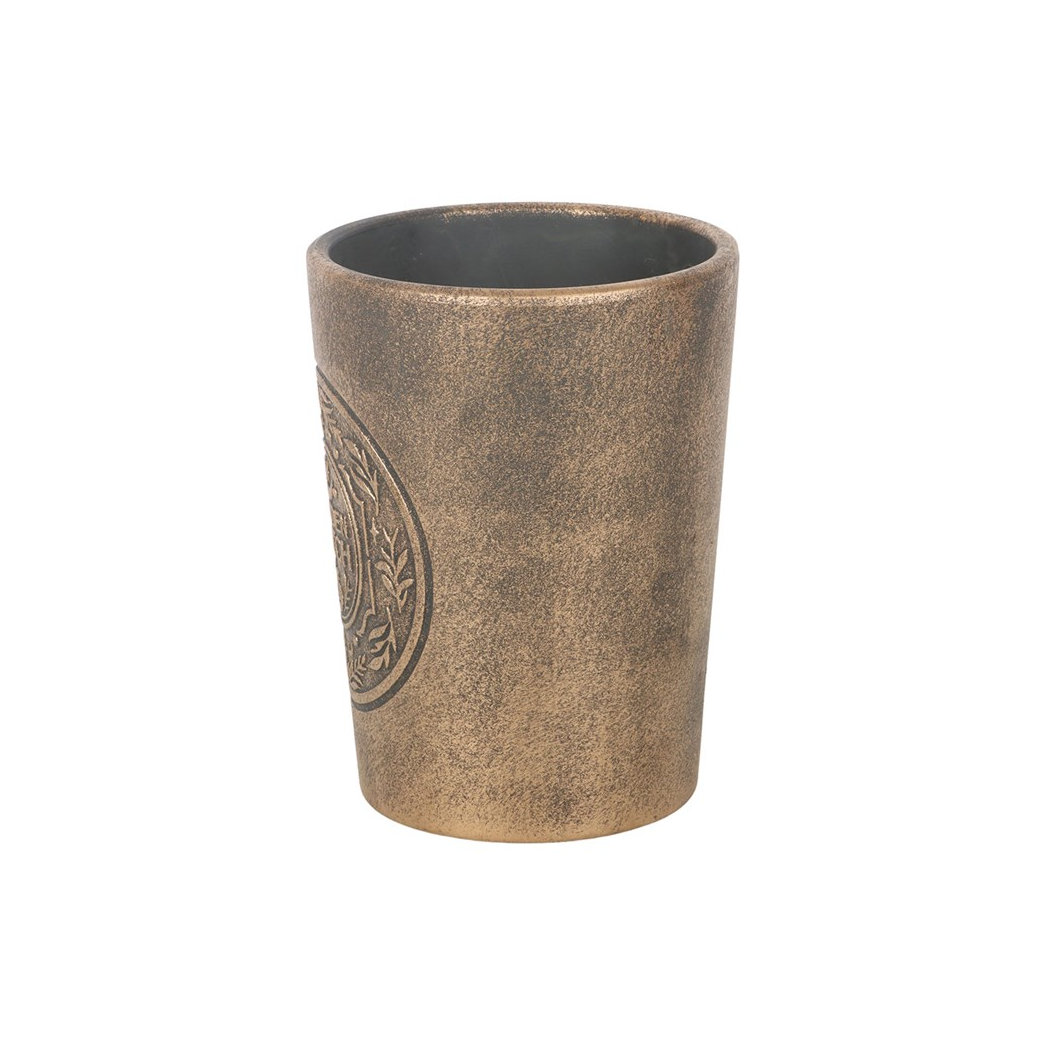 Garden Witch Bronze Effect Terracotta Plant Pot