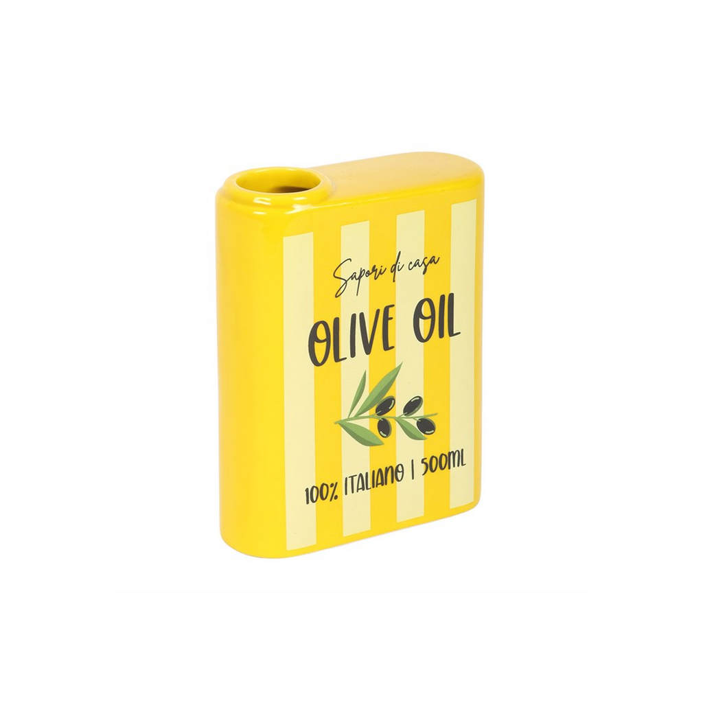 Olive Oil Flower Vase
