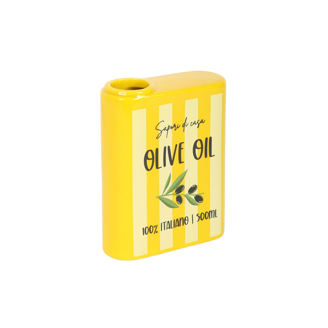 Olive Oil Flower Vase