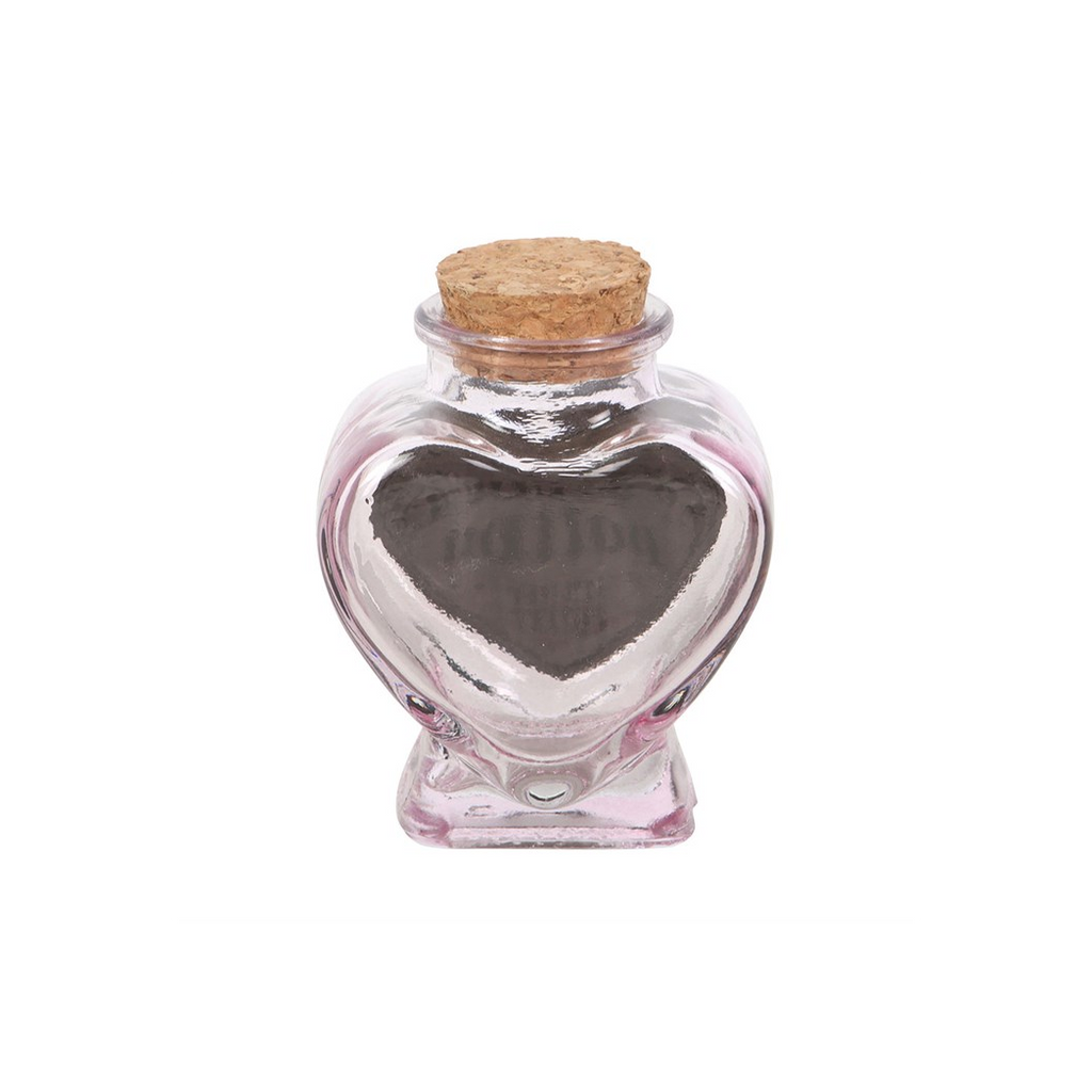 Love Potion Decorative Glass Heart Potion Bottle