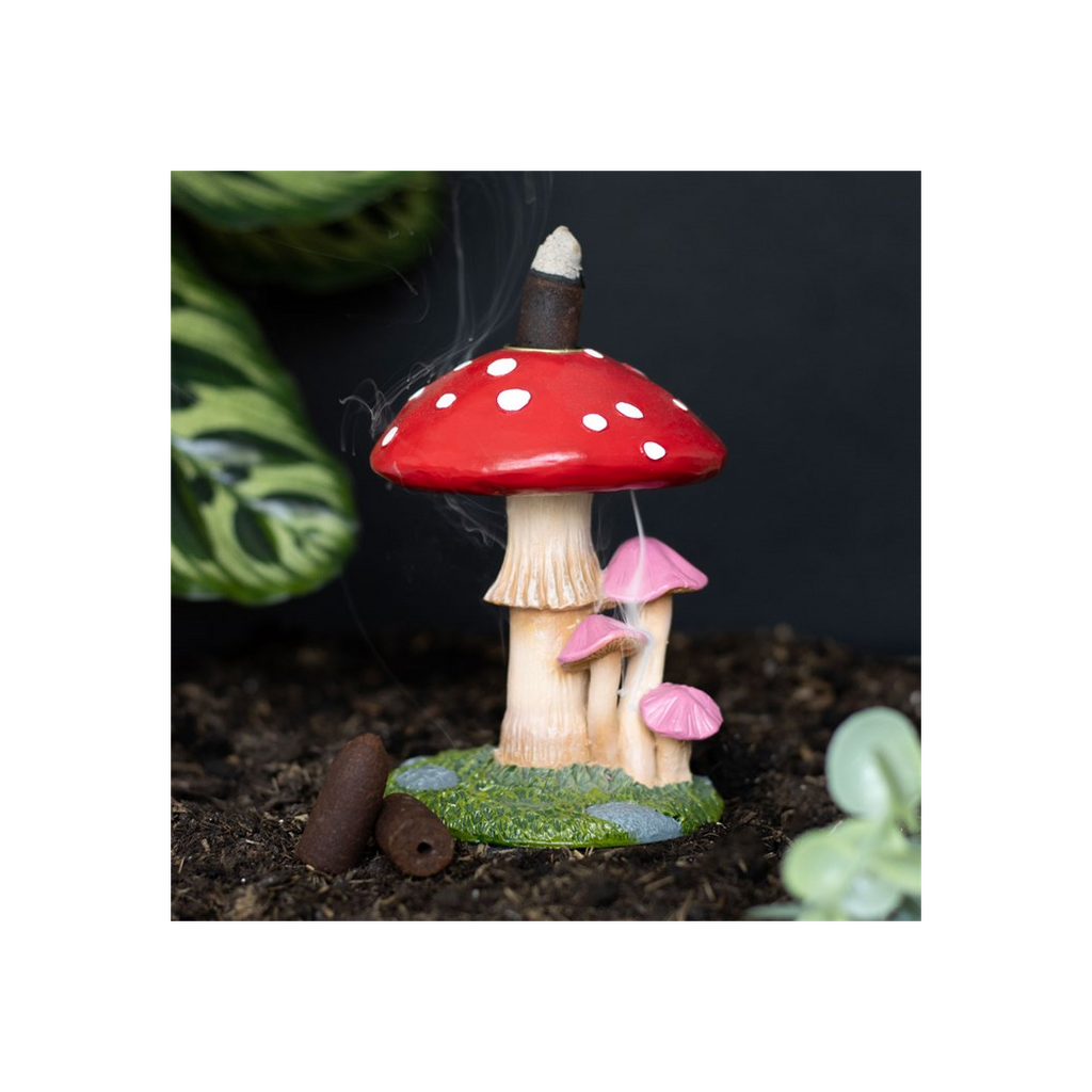 Mushroom Backflow Incense Burner