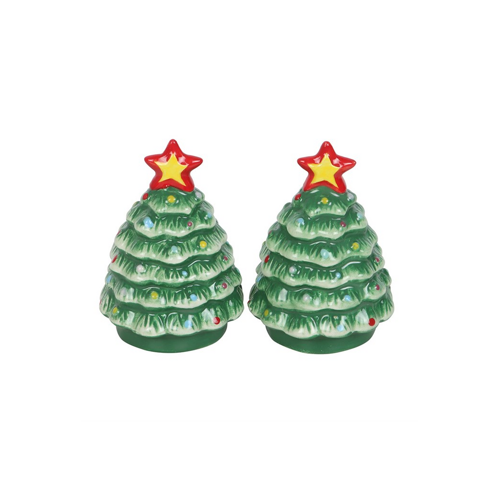 Nostalgic Christmas Trees Salt & Pepper Shakers