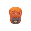 Sacral Chakra Orange Crystal Chip Candle