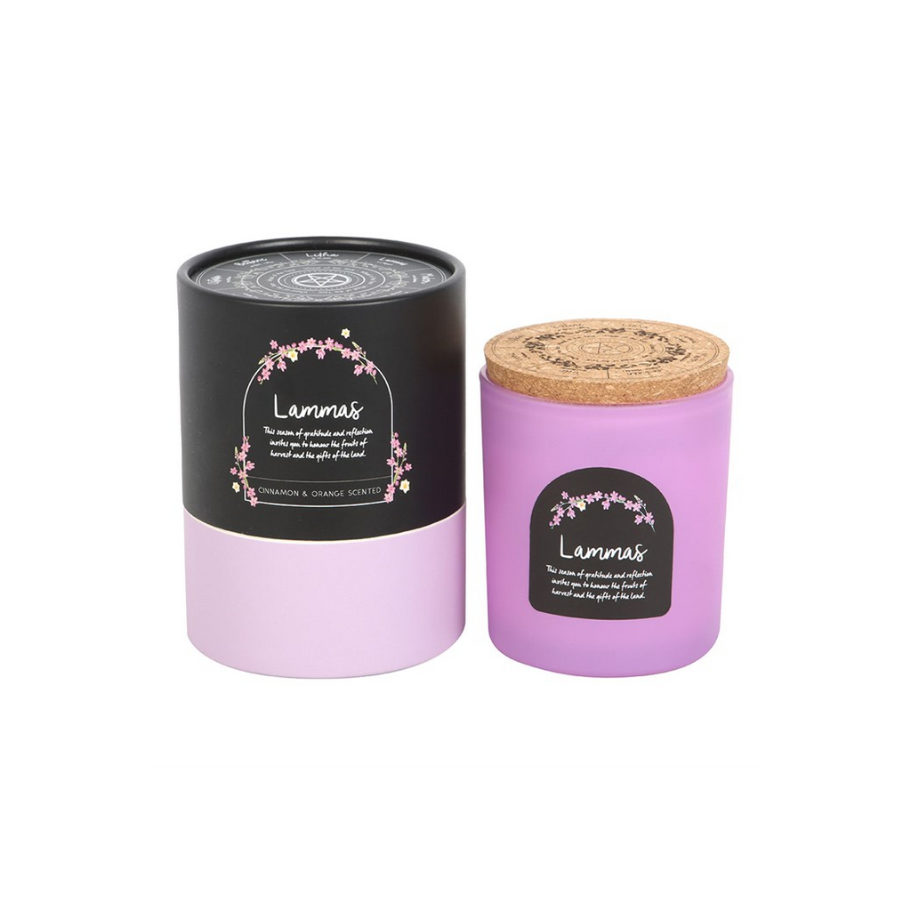 Lammas Cinnamon and Orange Wheel of the Year Candle