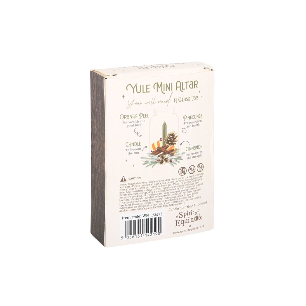 Cedar & Pine Winter Ritual Spell Candles
