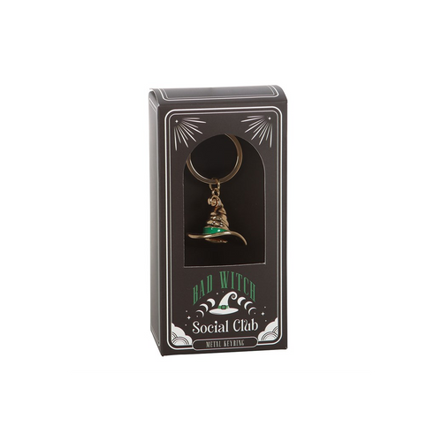 Bad Witch Alloy Witch Hat Keyring