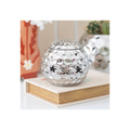 Silver Disco Ball Oil Burner