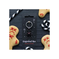 Spooky Gingerbread Man Keyring