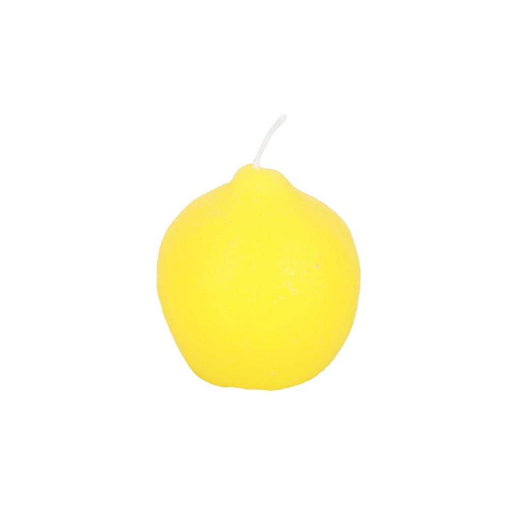 Set of 3 Lemon Shaped Candles