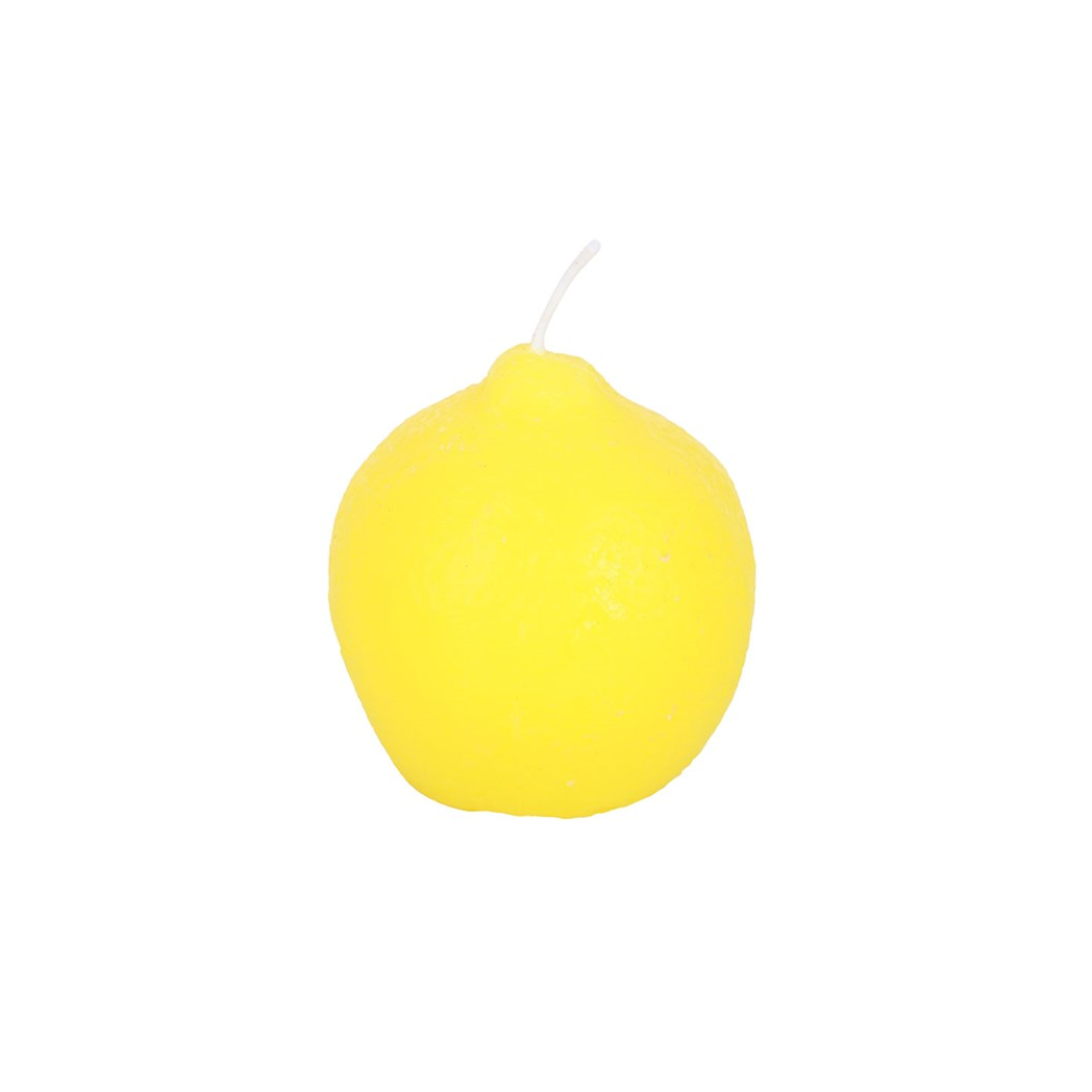 Set of 3 Lemon Shaped Candles