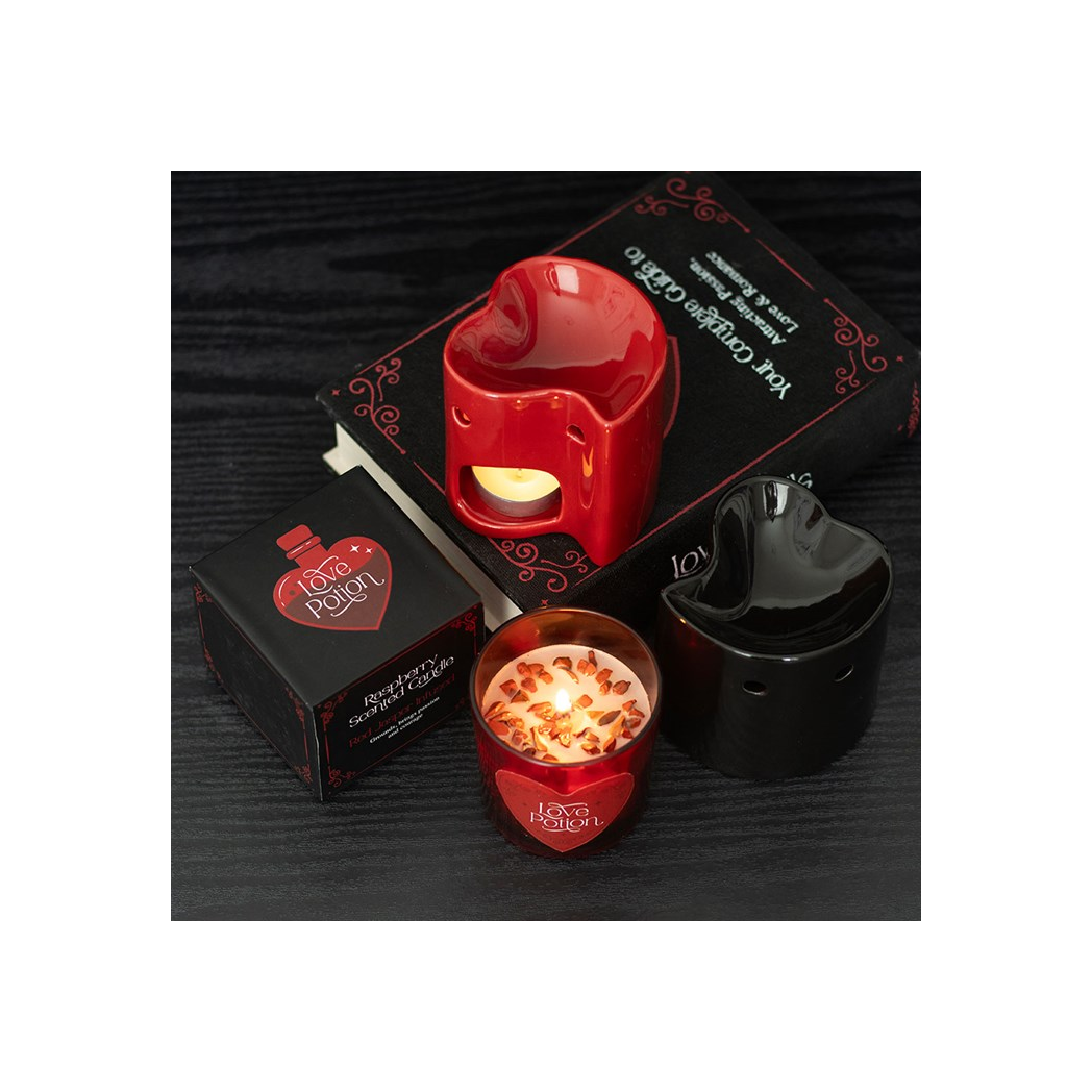 Black Heart Oil Burner and Wax Warmer