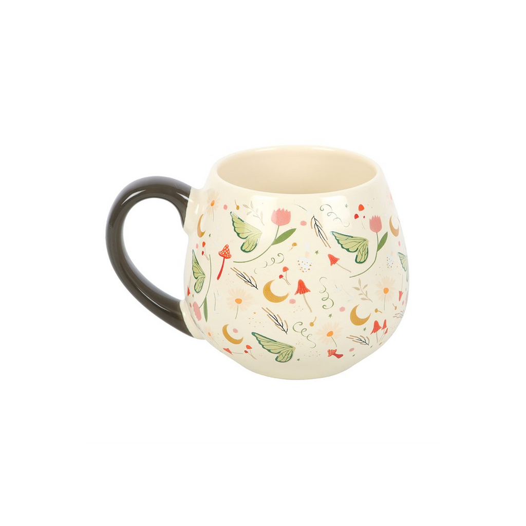 Fairy Folklore Print Rounded Mug