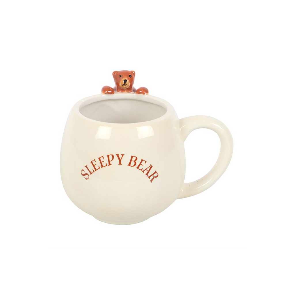 Sleepy Bear Rounded Mug