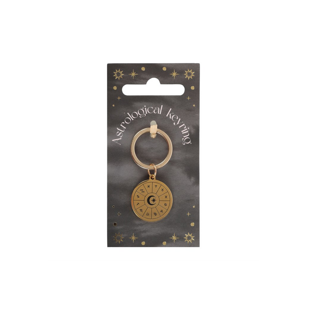Astrology Wheel Keyring