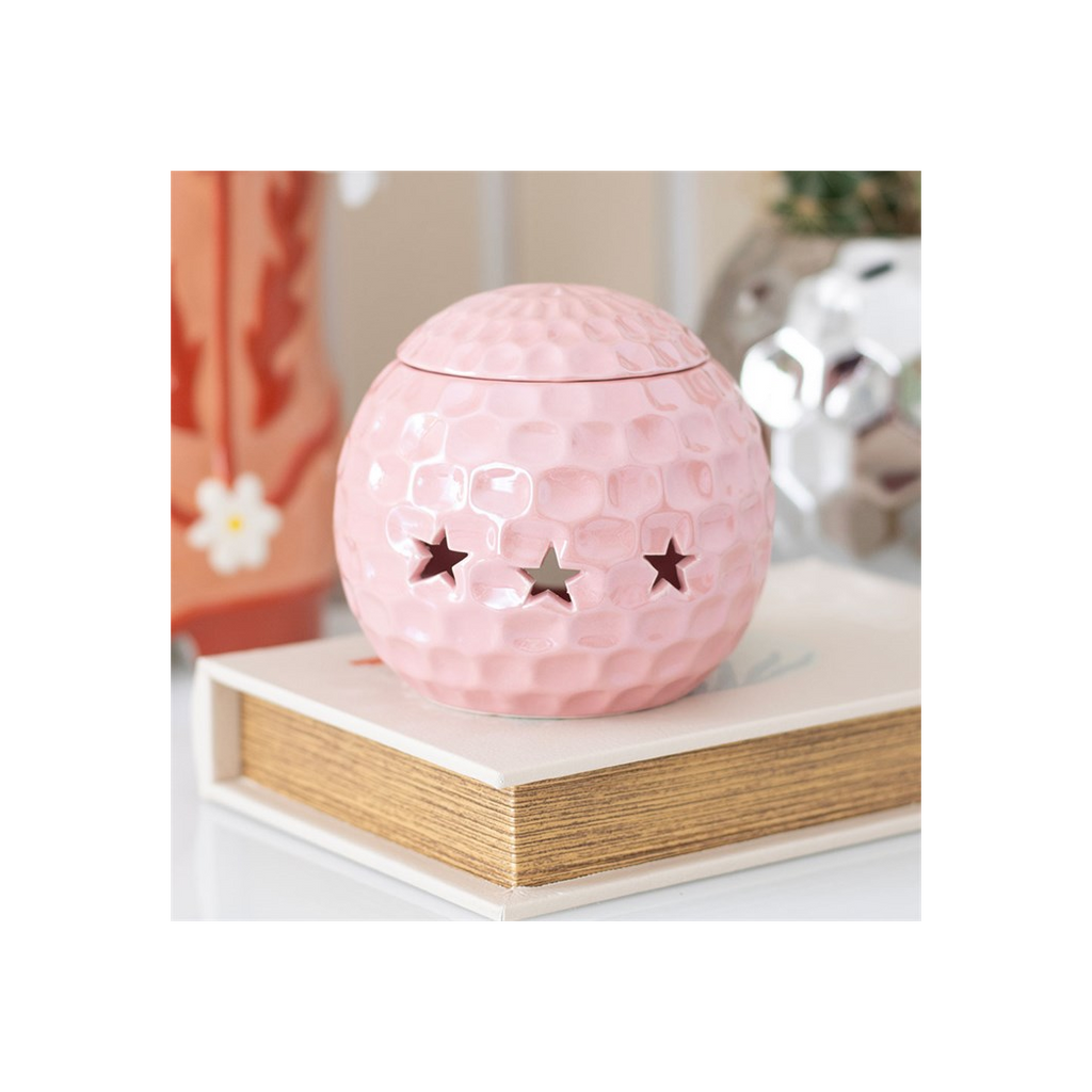 Pink Disco Ball Oil Burner