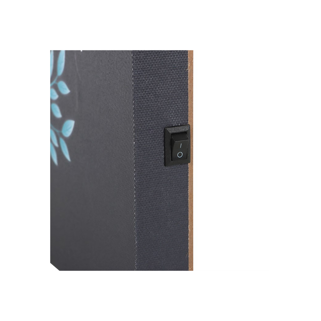Night Owl Light Up Canvas Plaque