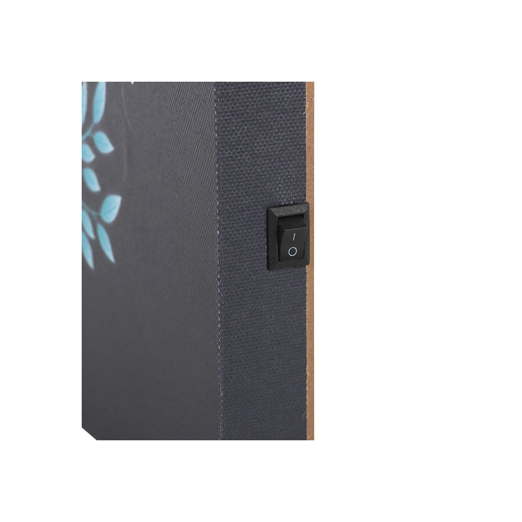 Night Owl Light Up Canvas Plaque