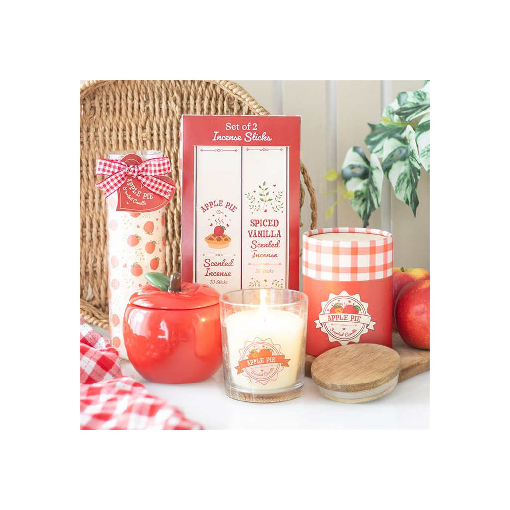 Apple Shaped Candle Jar