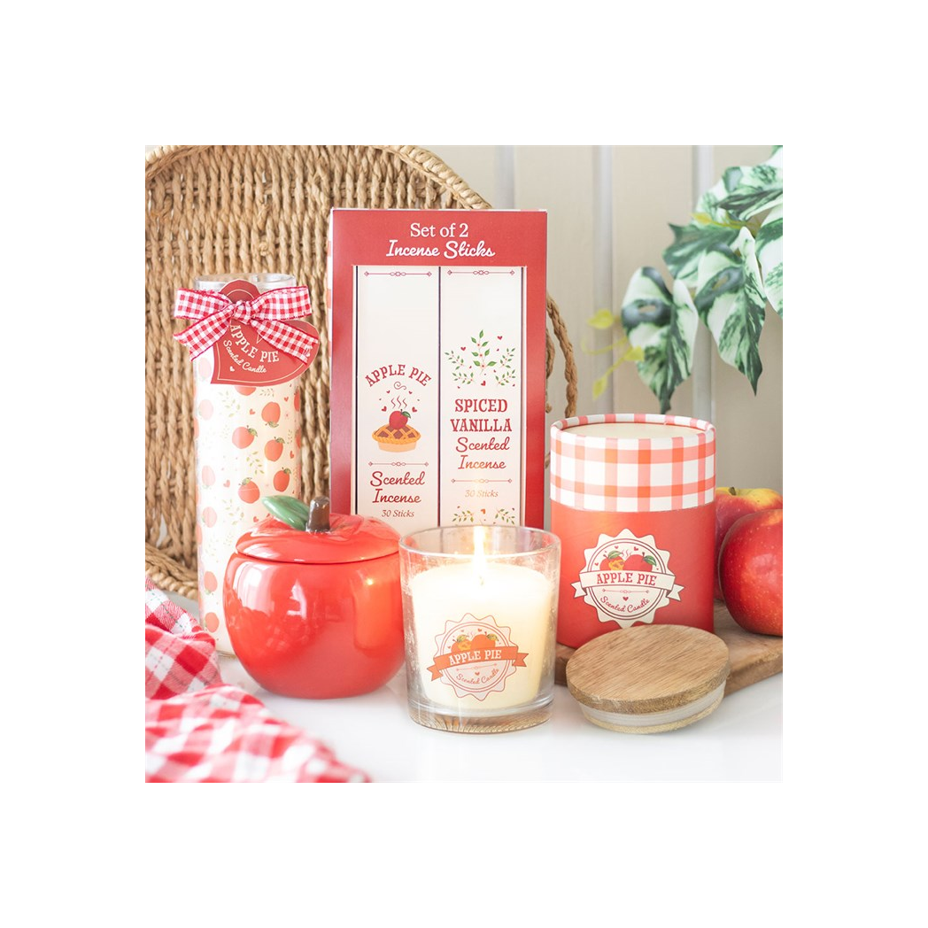 Apple Shaped Candle Jar