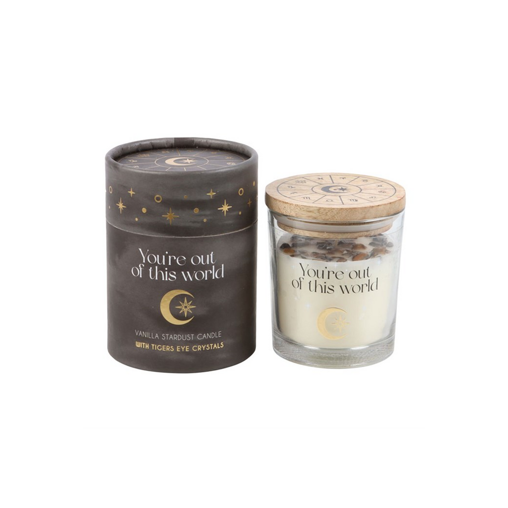 Vanilla Stardust Crystal Chip Candle
