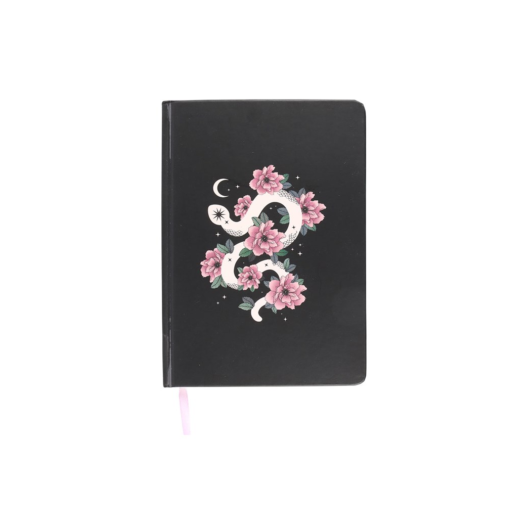 Floral Snake A5 Notebook